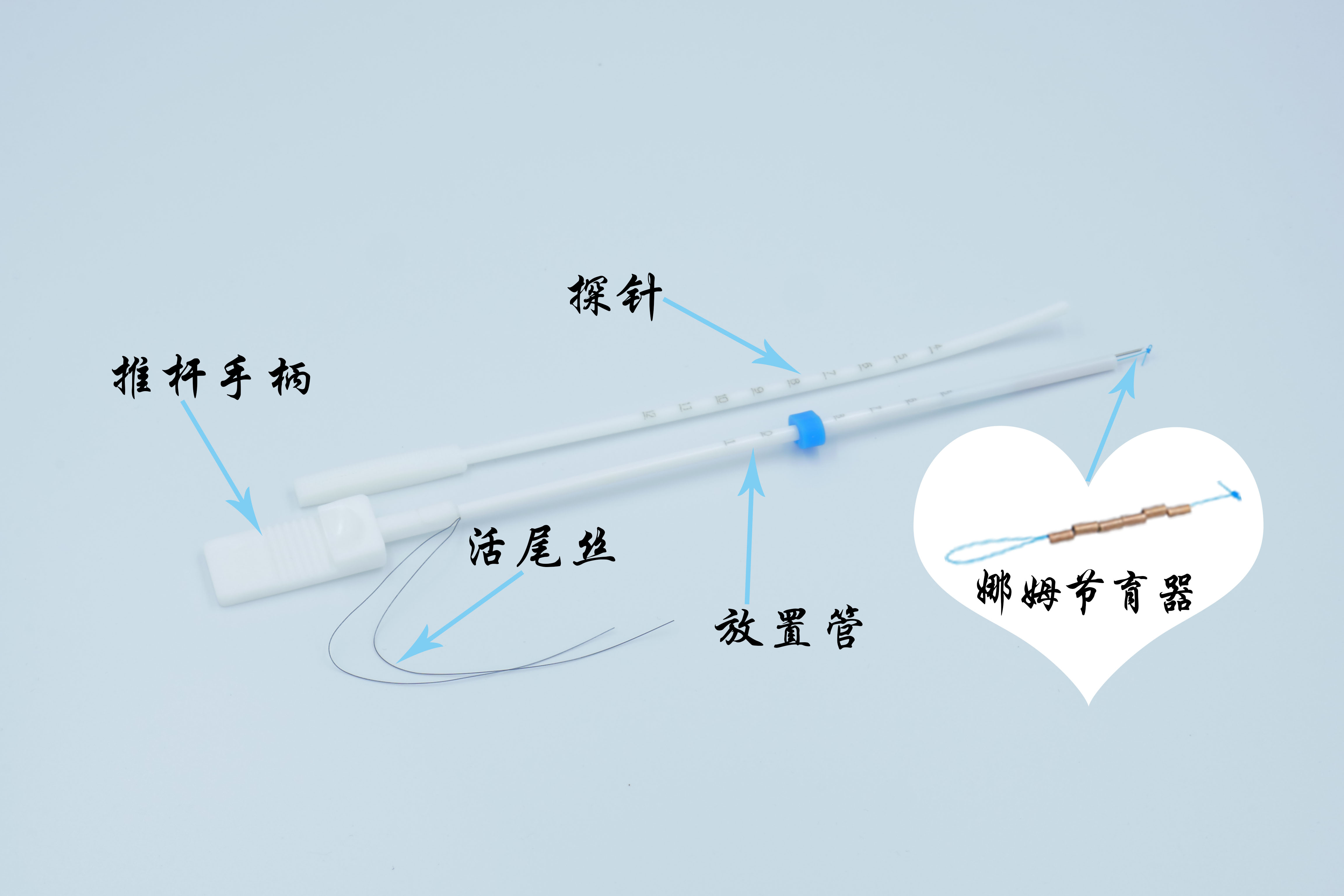 图6-11 宫内节育环声像图-临床医学-医学